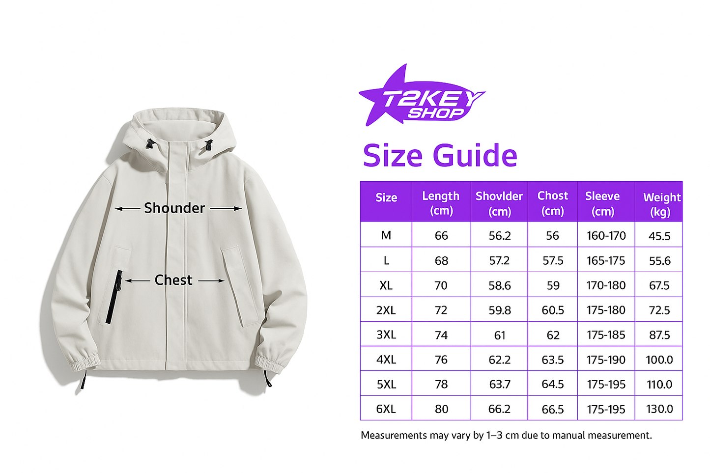 T2key Jacket