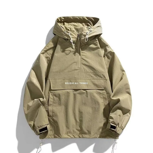 T2key Hooded Pullover Jacket