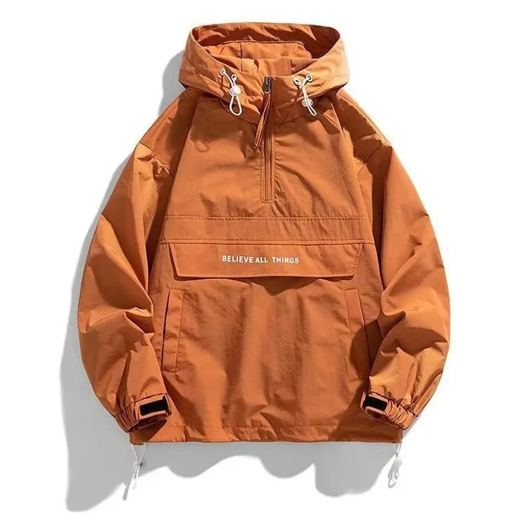 T2key Hooded Pullover Jacket