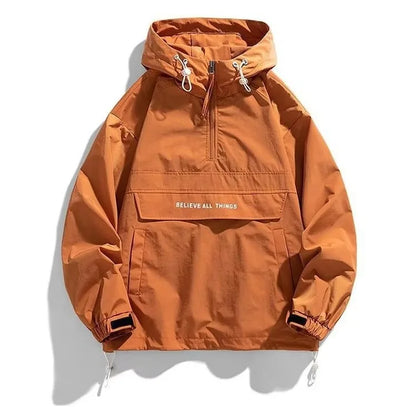 T2key Hooded Pullover Jacket